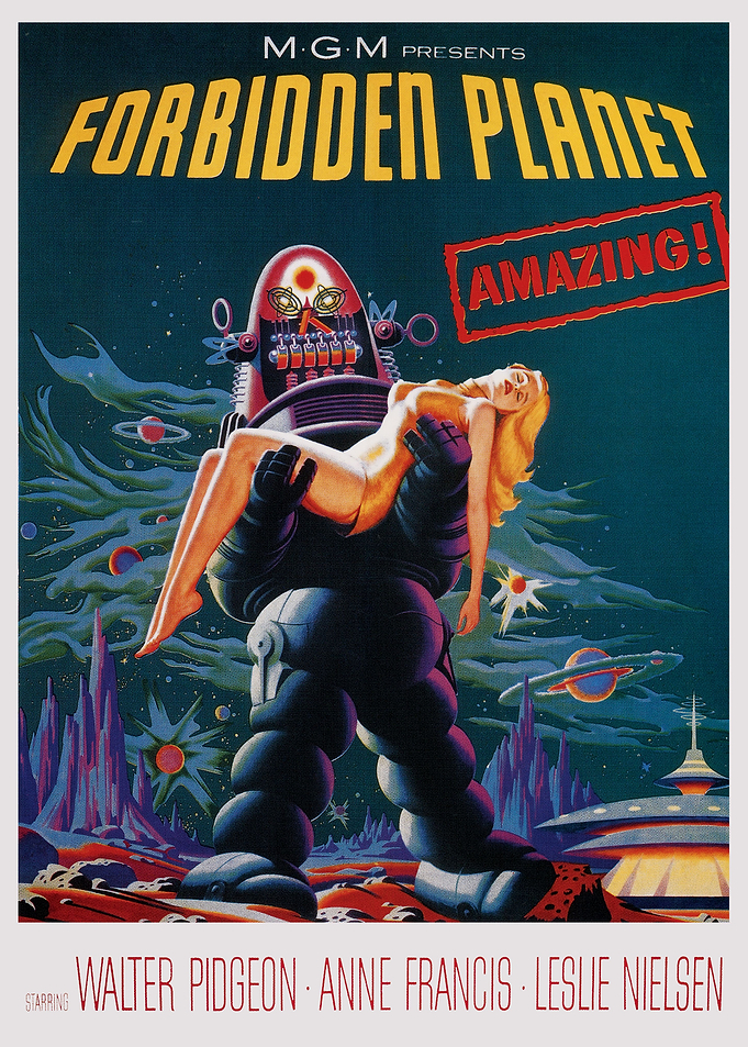 Forbidden Planet poster