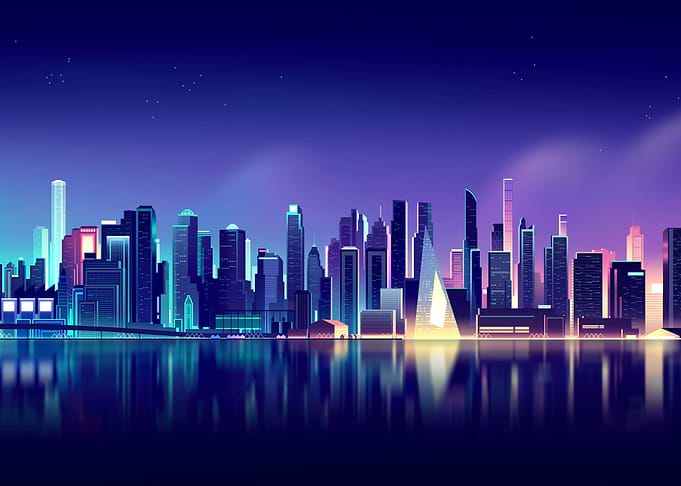Neon city