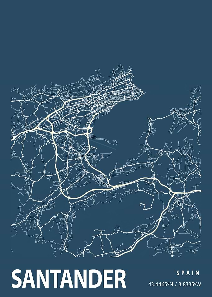 Santander Blueprint Street