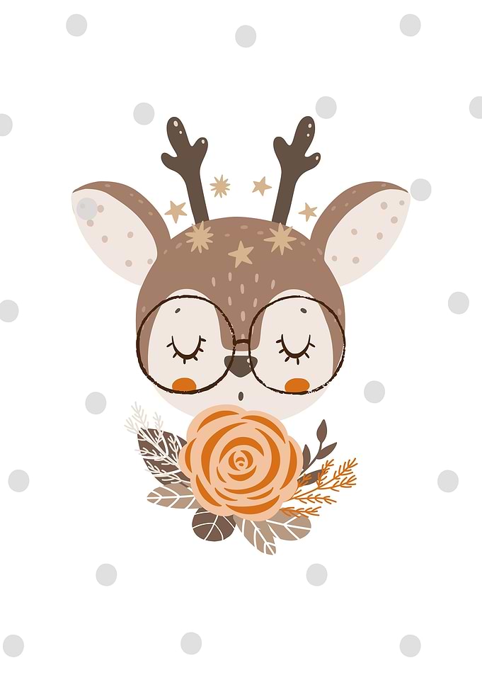 Cute deer