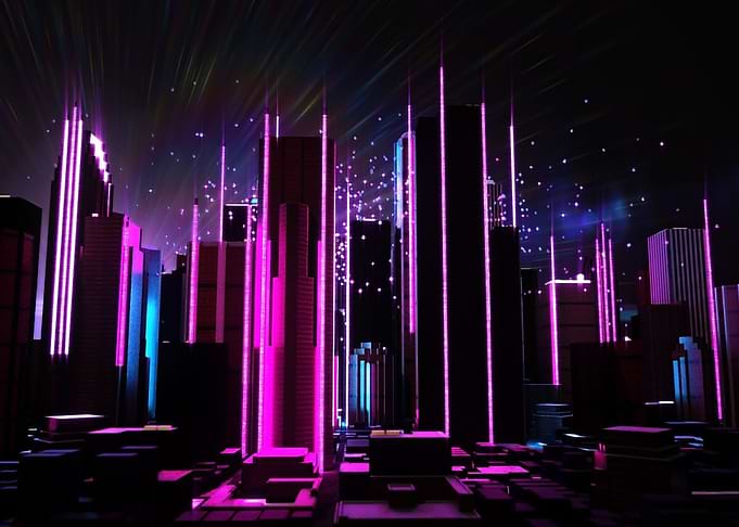 Neon city be like