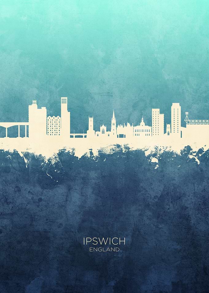 Ipswich Skyline England