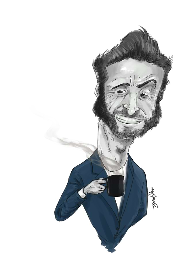 Hugh Jackman Caricature 2