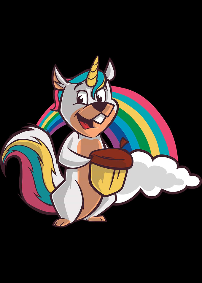 squirrel unicorn