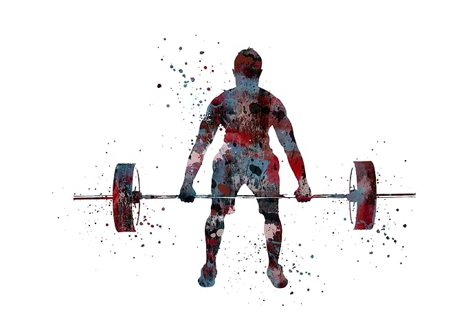 Male deadlift pick