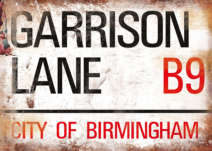 Garrison Lane Street Sign
