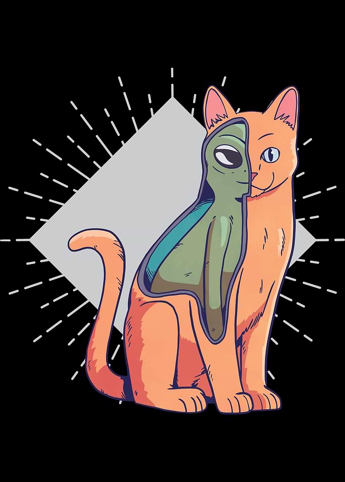 alien cat costume