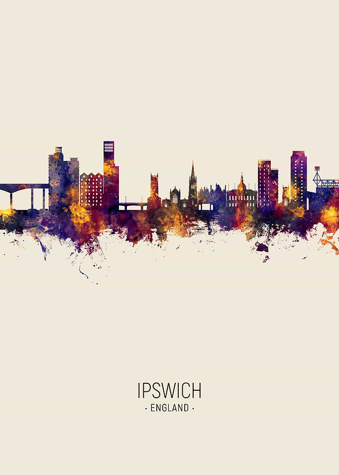 Ipswich Skyline England