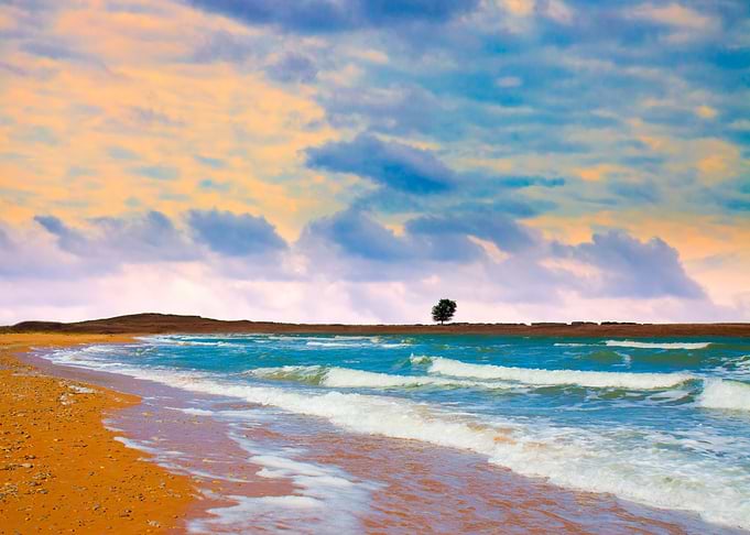 Backdrop Background Beach