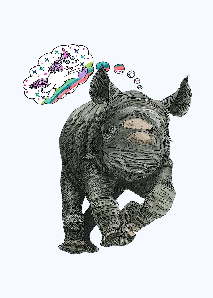 BABY BLACK RHINO