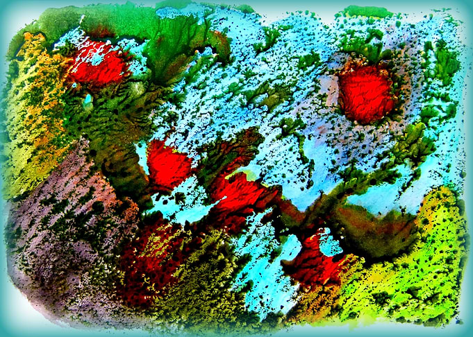 MONOTYPE ABSTRACT