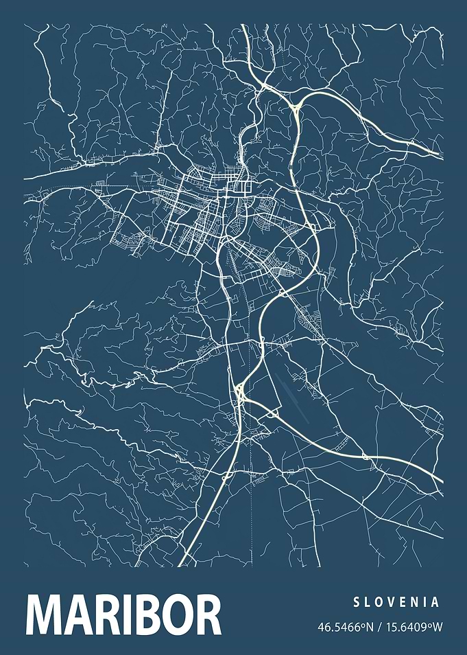 Maribor Blueprint Street M