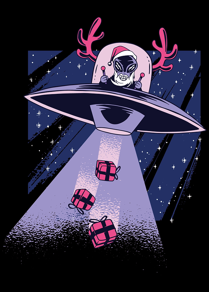 alien santa
