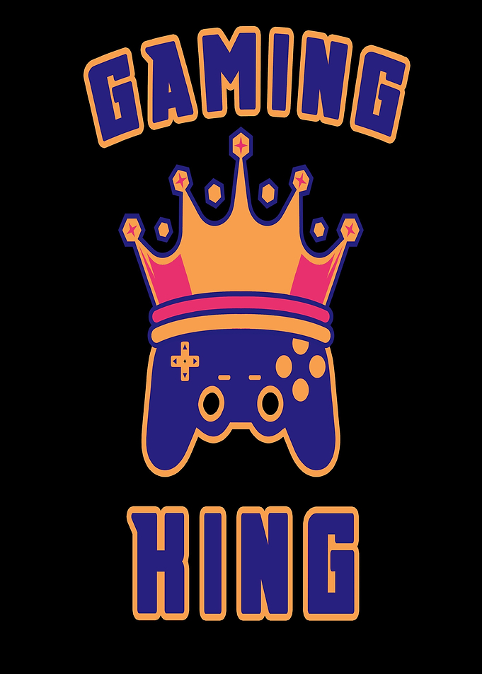 Gaming King with Gamepad