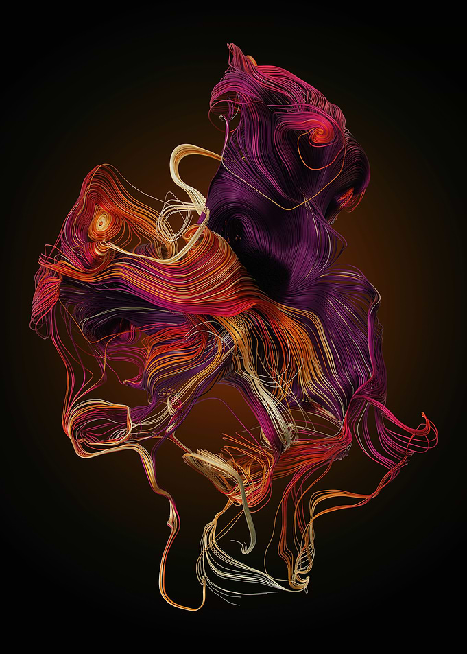 Chaotic Lines 4 Color