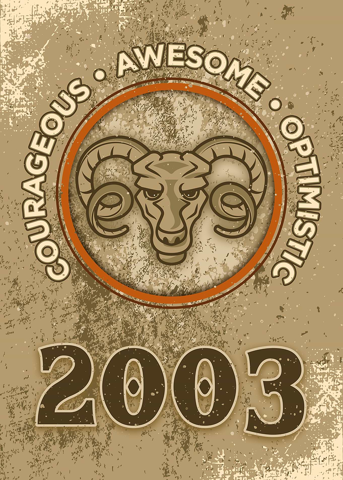 Aries 2003 Birthday Gift
