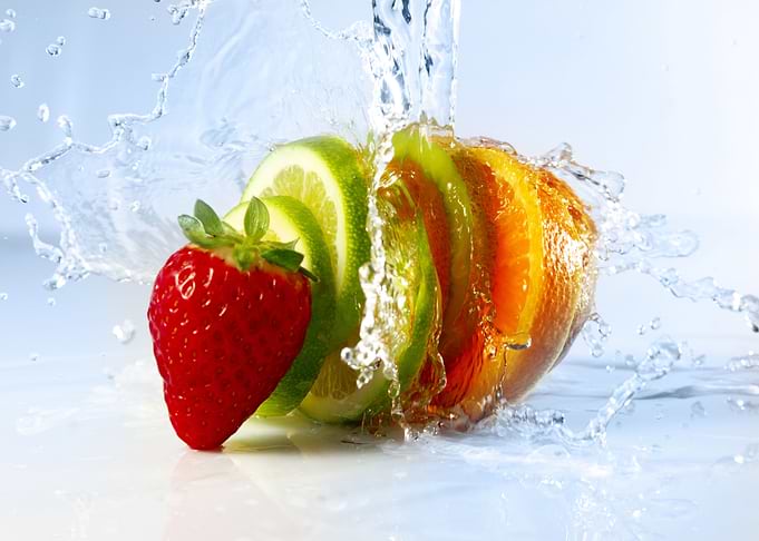 nature slices fruits
