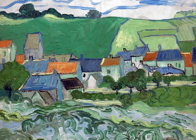 Van Gogh View of Auvers