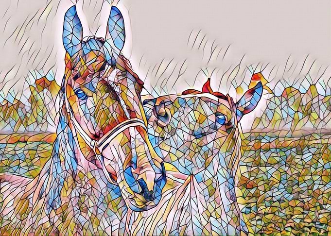 Painting of an Horse