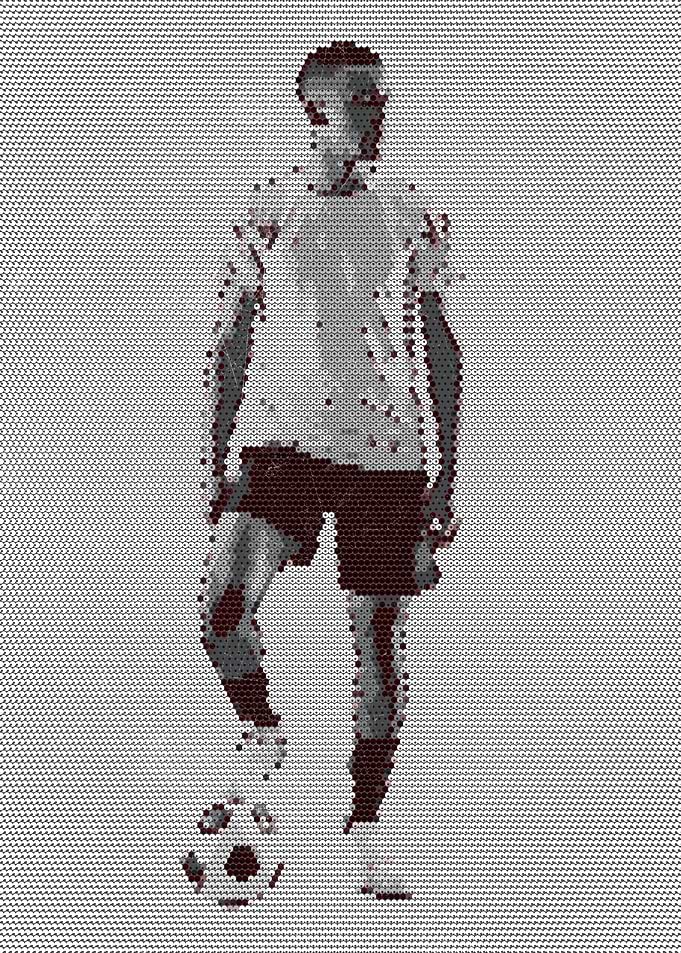 Football soccer player
