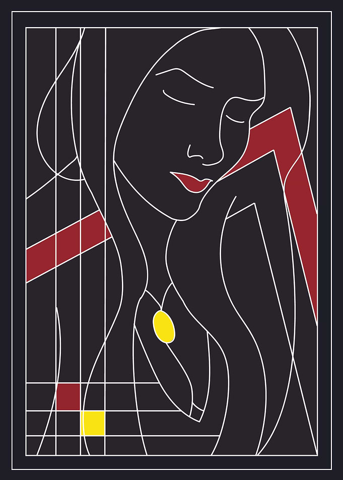 Art Nouveau Portrait
