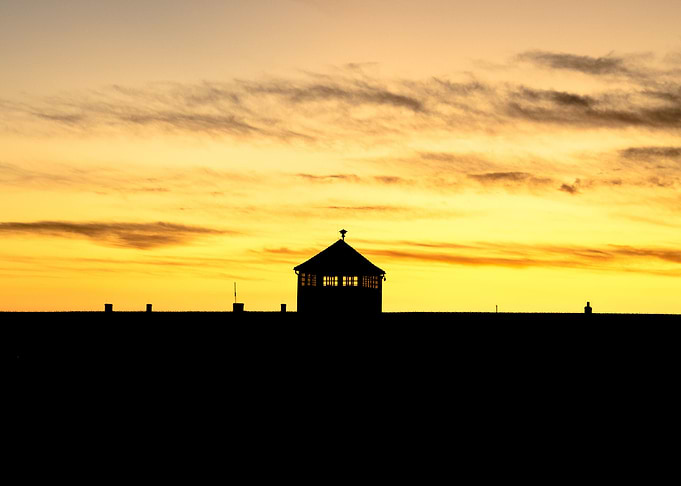 Main Gate at Birkenau