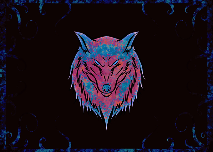 Beautiful Wolf Design