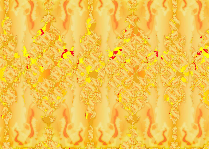 Flaming pattern