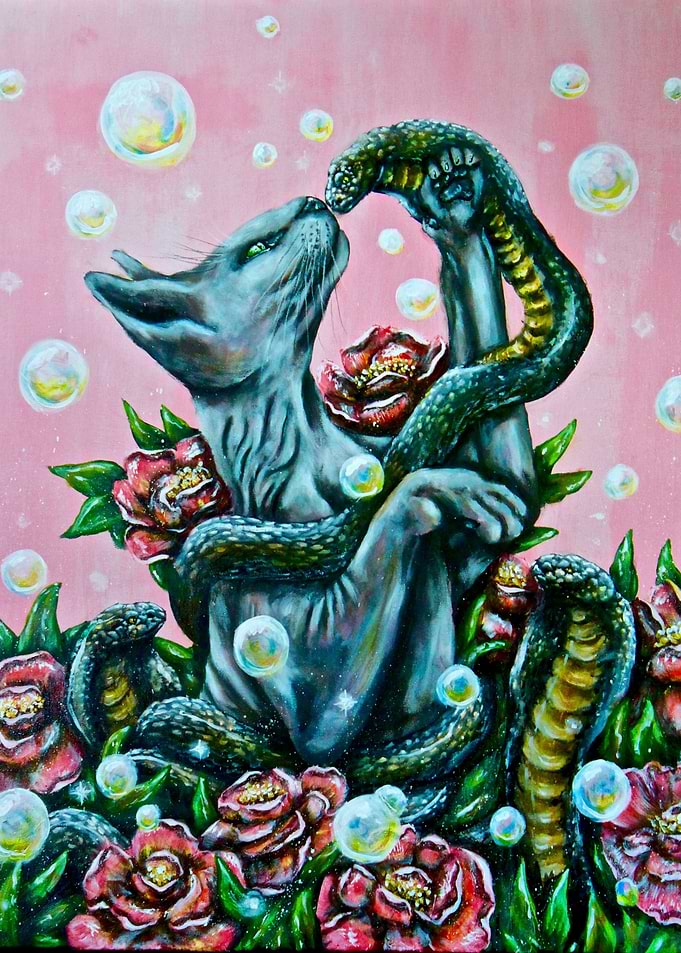 Kissed by a Snake