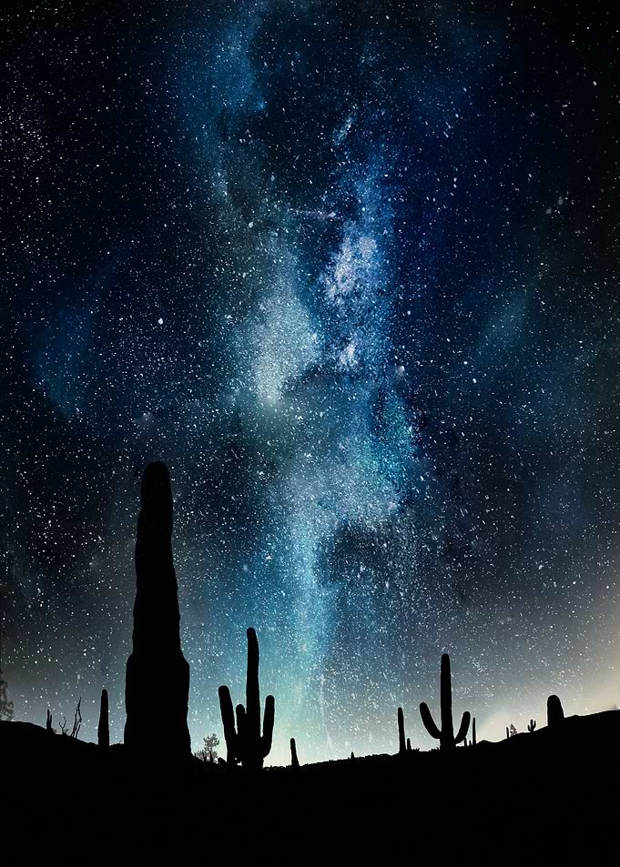Cosmic desert