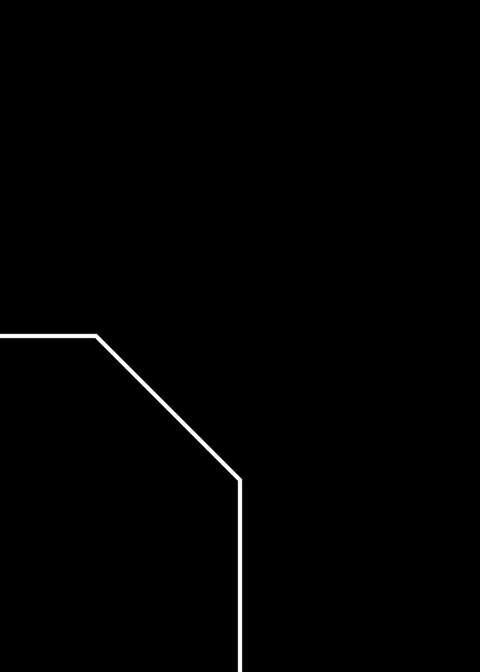 Simple line frame corner 2