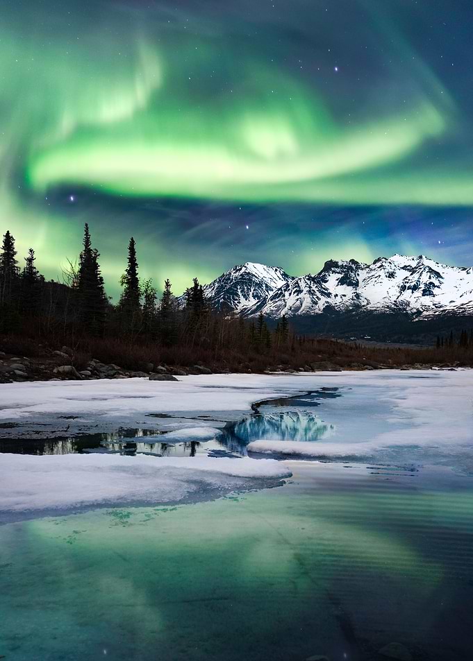North Lights Reflection