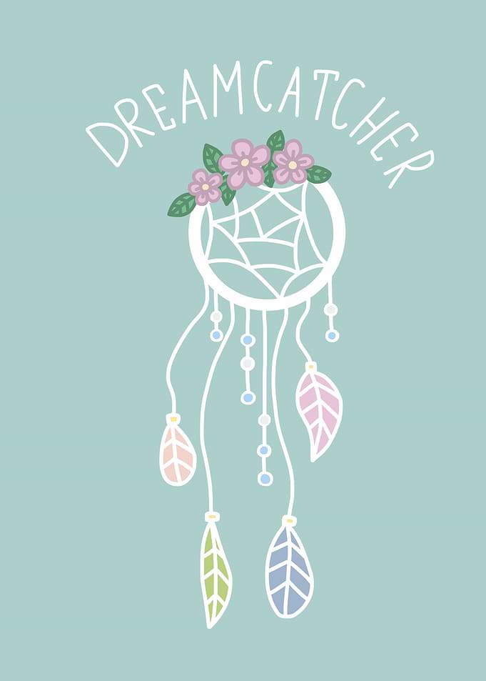 Dreamcatcher cartoon