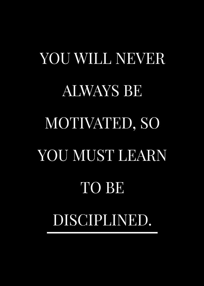 Motivational Quotes Black