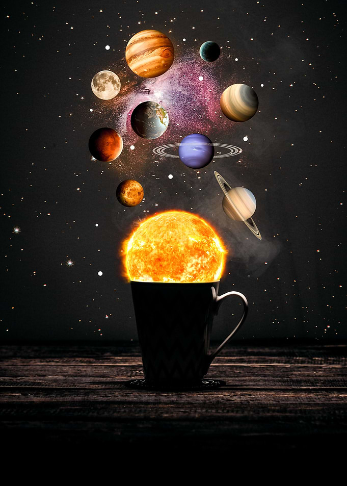 Solar System Cup Coffee