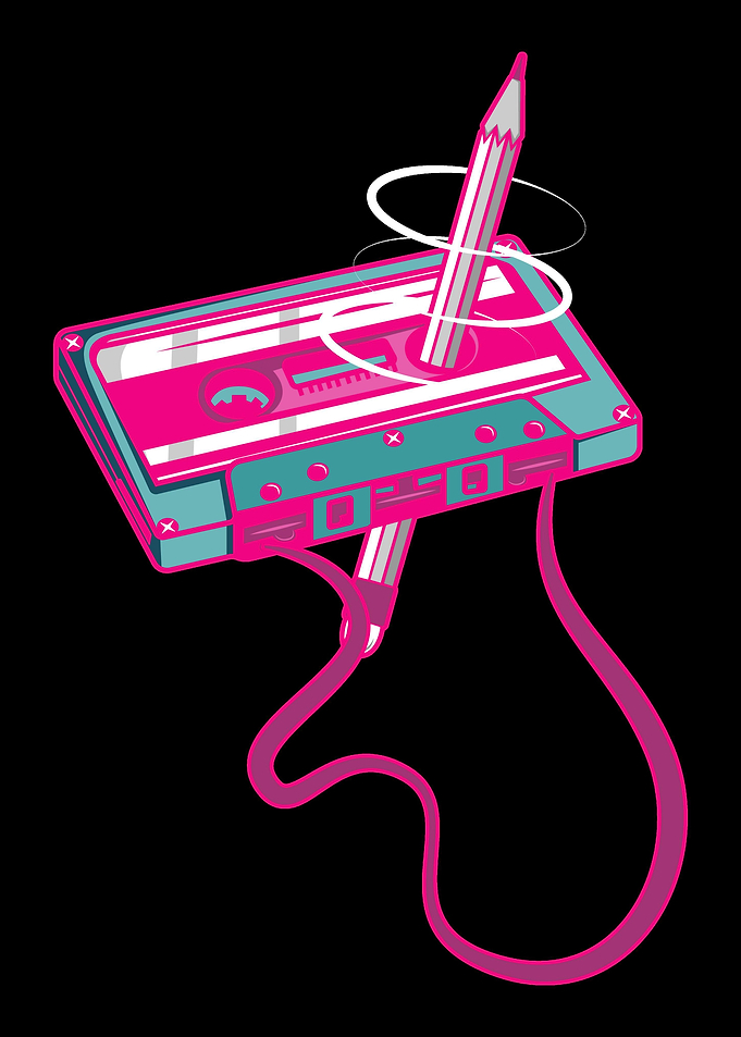 Cassette Rewind Vintage Mu
