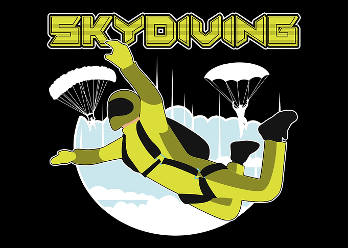 Skydiving Airman