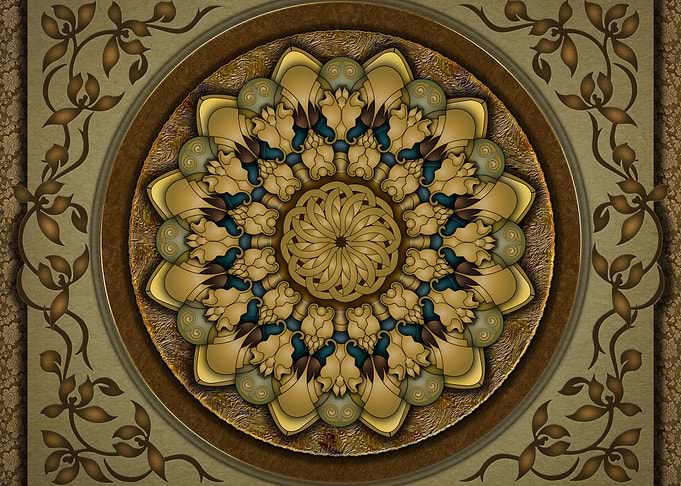 Mandala Earth Shell