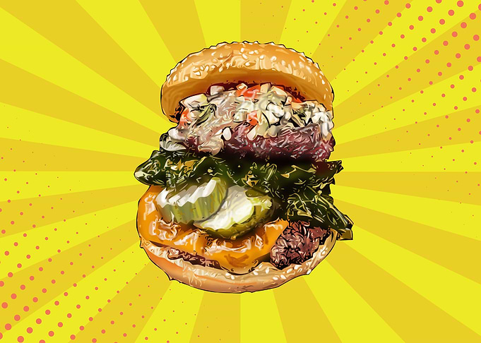 My Burger Illustration