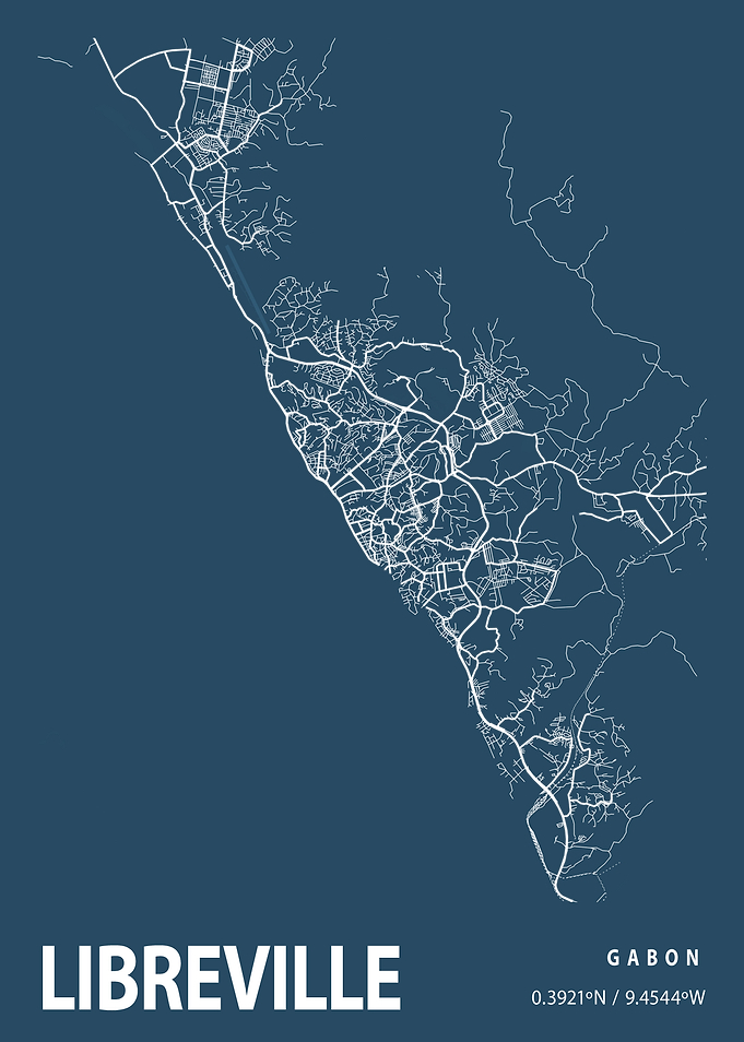 Libreville Blueprint Map