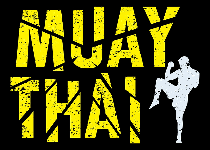 Kicking Muay Thai Fighter
