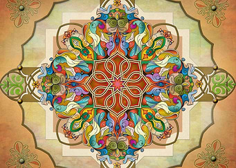 Mandala Birds