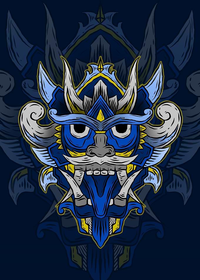 blue barong cyborg