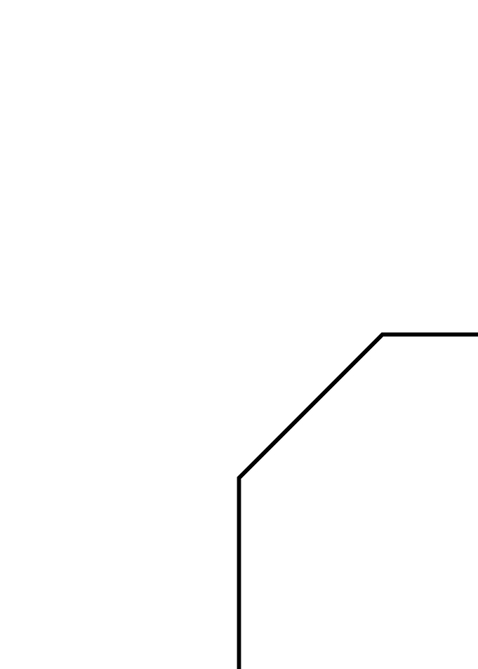 Simple line frame corner 2