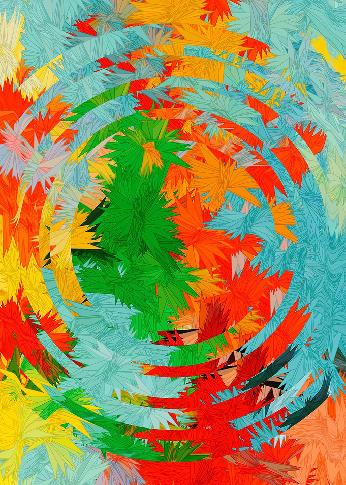 Abstract Geometric Art