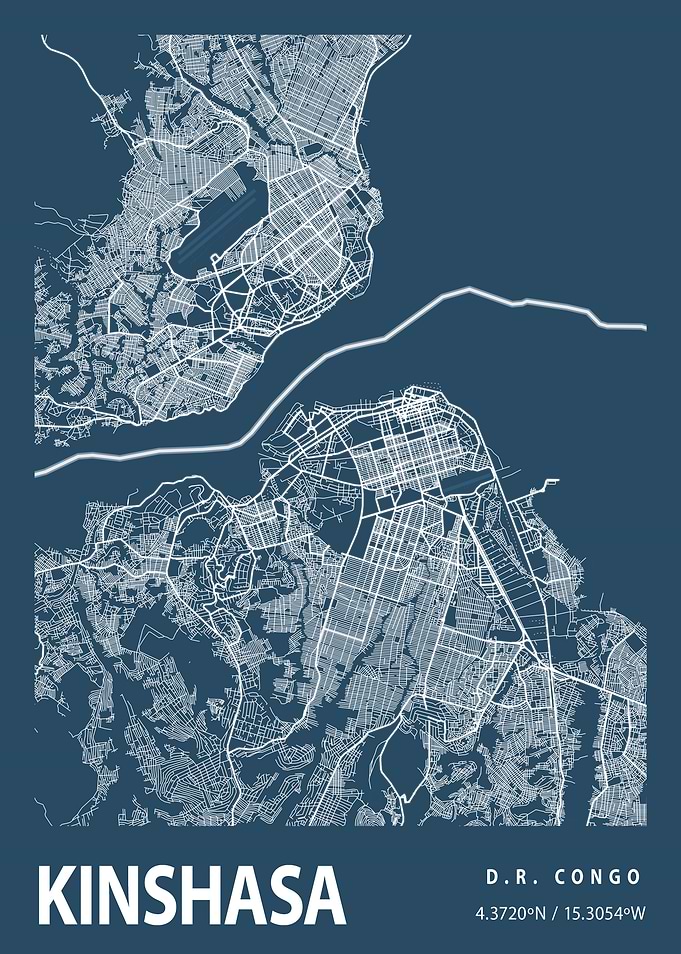 Kingshasa Blueprint Street