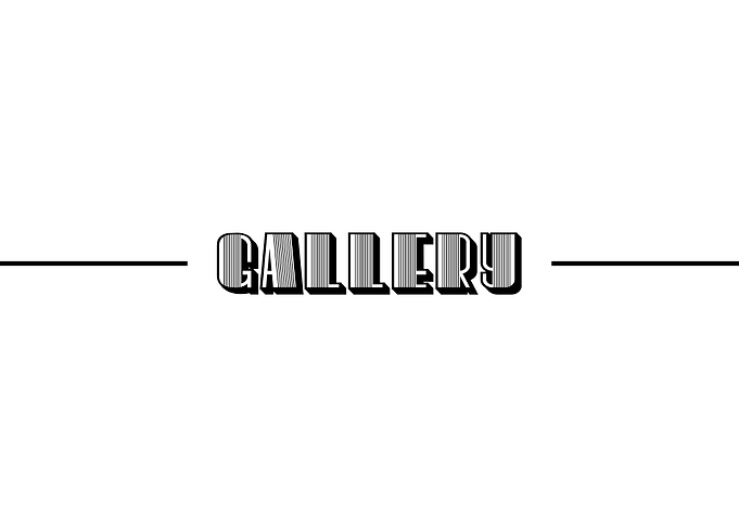 Simple line frame Title H