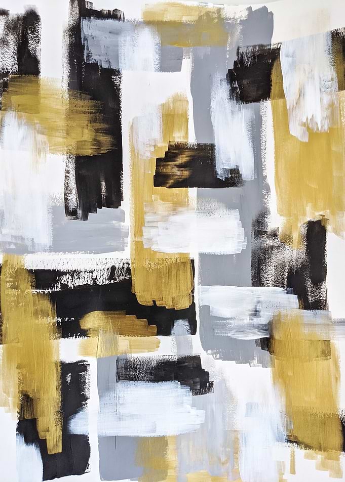 Black White and Gold