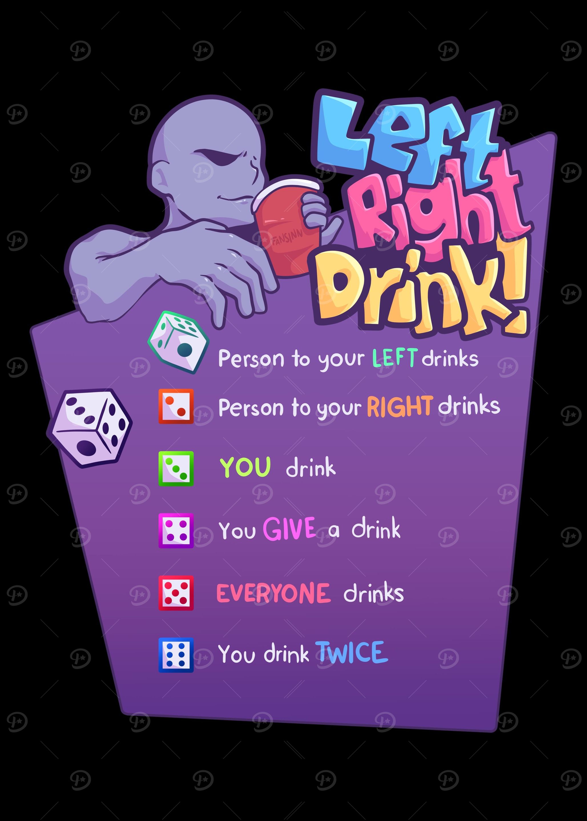 Drinking Game Party Bachel