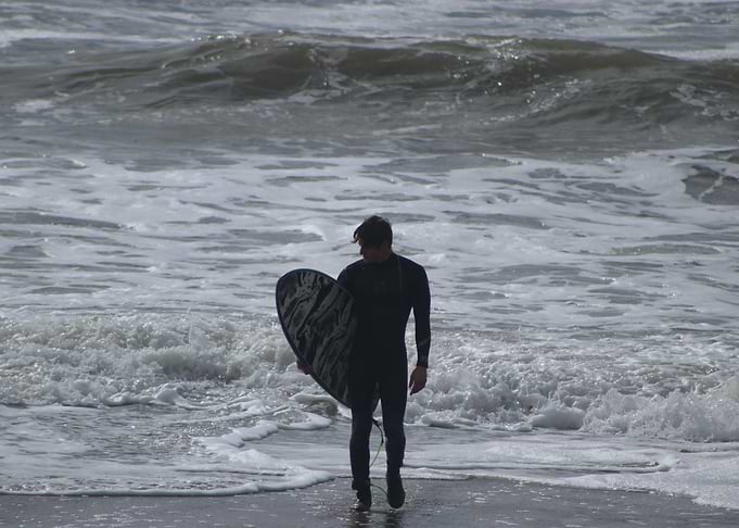 surfer silhouette